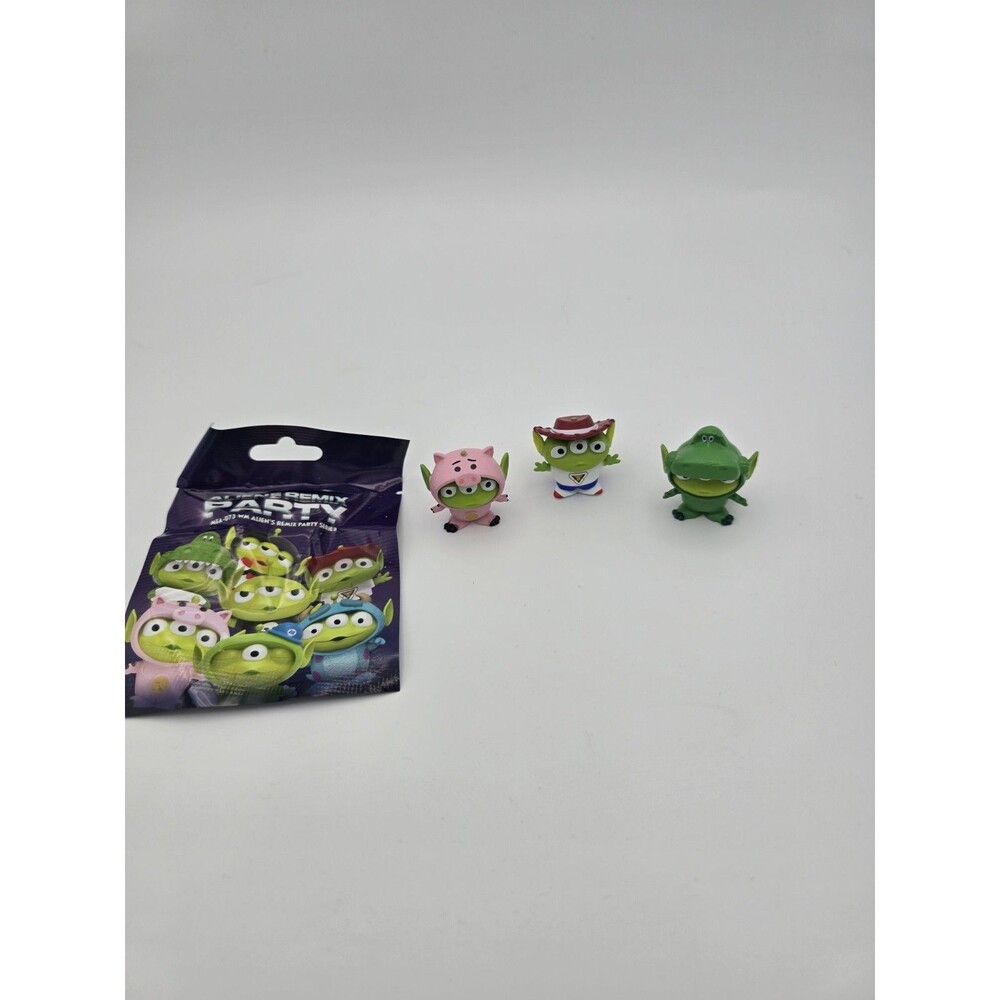 Toy Story Alien Remix Party Mini Figures Lot of 3 Beast Kingdom MEA-073 w/ Bags